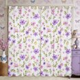 thumbnail image 1 of Manfei Cottagecore Blossom Curtains and Drapes Pack of 2 (52x63 Each),Spring Flowers Leaves Black Out Curtains, 1 of 5