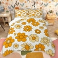 thumbnail image 1 of Manfei Country Floral Bedding Comforter Set,Rustic Daisy Twin Comforter Sets,Yellow White Bedding Set For Kids,Breathable Home Decor Reversible,2-Piece, 1 of 8