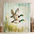 thumbnail image 1 of Manfei Country Mallard Blackout Curtains Set of 2 (52x84 Each),Rustic Farmhouse Cabin Window Curtains,Flying Animal Curtains and Drapes For Adults,Microfiber Bedroom Decor, 1 of 6