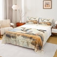 thumbnail image 1 of Manfei Country Mallard Duck Twin Sheet Sets,Western Rustic Farm Twin Fitted Sheet,Wild Country Animal Flat Sheet For Child,Ultra Soft Home Decor,3 Pieces, 1 of 7
