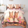 thumbnail image 1 of Manfei Cowgirl Boot Bed in a Bag Queen size, Rustic Flower Bed Set, Princess Style Reversible Bedding Queen Size, Breathable Room Decoration, 7-Piece, 1 of 6