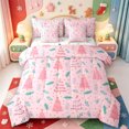 thumbnail image 1 of Manfei Cute Animals 7-Piece Twin Bedding,Christmas Print Bedding Comforter Set,Xmas Reversible, 1 of 7