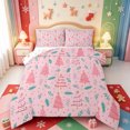 thumbnail image 1 of Manfei Cute Animals Full Size Comforter Sets,Christmas Print Bedding Comforter Set,Xmas Reversible,3-Piece,1 Comforter and 2 Pillowcases, 1 of 7