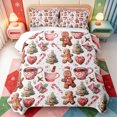 thumbnail image 1 of Manfei Cute Animals Quilt Full,Happy Christmas Full Bedspread Sets,3 Pieces,1 Coverlet and 2 Pillowcases, 1 of 7