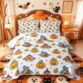 thumbnail image 1 of Manfei Cute Capybara Twin Quilt Set,Halloween Pumpkin Lantern Twin Coverlet Set,2-Piece,1 Bedspread and 1 Pillowcase, 1 of 7