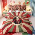 thumbnail image 1 of Manfei Cute Christmas Gingerbread Man 7 Pieces Full Size Bedding Sets,Western Xmas Festive Full Size Bed in a Bag,Xmas Reversible, 1 of 7