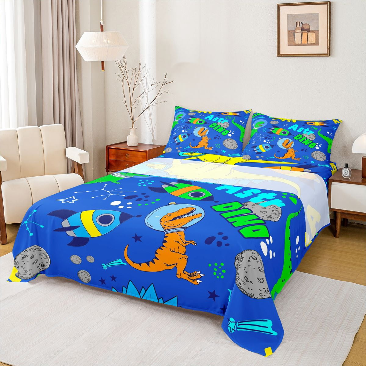 Dinosaur Twin Fitted Sheet