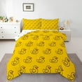 thumbnail image 1 of Manfei Cute Duck Bedding Comforter Set,Cartoon Animal Twin Comforter Sets,Orange Black Bedding Set For Boys Girls,Ultra Soft Home Decor Reversible,2-Piece, 1 of 7
