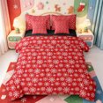 thumbnail image 1 of Manfei Cute Nutcracker 7pcs Queen Bedding,Christmas Winter Festive Bedding Comforter Set Queen,Black Reversible, 1 of 7