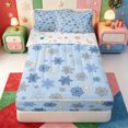 thumbnail image 1 of Manfei Cute Nutcracker Zipper Full Size Comforter Sets with Fitted Sheet and 2 Pillowcases,Western Xmas Festive Zipper Bedding Set,Xmas Reversible,4 Pieces, 1 of 7