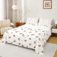 thumbnail image 1 of Homewish 4pcs Pink Strawberry Queen Sheet Set, Princess Bowknot Kids Bedroom Decor, 1 of 7