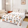 thumbnail image 1 of Manfei Cute Sheep Cow Full Size Sheets,Countryside Farm Pig Bed Sheets,Rustic Farmhouse Cabin Sheet Sets For Girls Boys,Breathable Home Decor,4pcs, 1 of 7