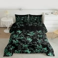 thumbnail image 1 of Manfei Dreamy Butterfly Child Bedding Comforter Set, Green Cherry Blossoms Twin Comforter Sets, Romantic Animal Bedding Set, Microfiber Bedroom Decor, 2 Pieces, 1 of 8