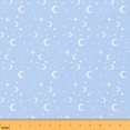 thumbnail image 1 of Manfei Dreamy Fabric by the Yard 5 Yards, Eclipse Fabric for Sewing, White, 1 of 7