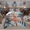 thumbnail image 1 of Manfei Dreamy Kawaii Princess Bedding Comforter Set for Girls, Royal Nutcracker Twin Comforter Sets, Fairy Tale Style Reversible Bedding Set, Ultra Soft Home Decor, 2pcs, 1 of 9