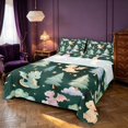 thumbnail image 1 of Manfei Dreamy Watercolor Dragon Animals Bed Sheets,Cute Cloud Full Size Sheets,Blue Yellow,4pcs,1 Flat Sheet,1 Fitted Sheet and 2 Pillowcases, 1 of 6