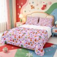 thumbnail image 1 of Manfei Elegant Christmas Animals King Sheets,Happy Xmas Bedding,4-Piece,1 Flat Sheet,1 Fitted Sheet and 2 Pillowcases, 1 of 6