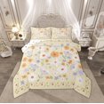 thumbnail image 1 of Manfei Farmhouse Flower Queen Comforter Set for Kid, Western French Style Bedding Sets, Kawaii Princess Cartoon Reversible Bedding Comforter Set, Super Cozy Room Decor, 3 Pieces, 1 of 8