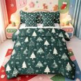 thumbnail image 1 of Manfei Farmhouse Santa Claus 7-Piece King Bedding,Happy Christmas King Bed in a Bag,Xmas Reversible, 1 of 7