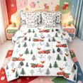 thumbnail image 1 of Manfei Farmhouse Santa Claus 7-Piece King Bedding,Western Xmas Festive King Bed in a Bag,Xmas Reversible, 1 of 7