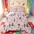 thumbnail image 1 of Manfei Festive Christmas Tree King Size Comforter Sets,Merry Xmas Comforters King Size,Xmas Reversible,3pcs,1 Comforter and 2 Pillowcases, 1 of 7