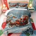 thumbnail image 1 of Manfei Festive Christmas Tree Quilt Full,Xmas Holiday Season Full Bedspread Sets,3 Pieces,1 Coverlet and 2 Pillowcases, 1 of 7