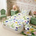 thumbnail image 1 of Manfei Flying Butterflies Twin Sheets 3pcs,Spring Garden Bedding,1 Flat Sheet,1 Fitted Sheet and 1 Pillowcase, 1 of 6