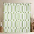 thumbnail image 1 of Manfei Geometric Honeycomb Black Out Curtains for Female Men,Abstract Stripes Curtains Pack of 2 (42x63 Each),Vintage Aesthetic Bedroom Curtains,Microfiber Bedroom Decor, 1 of 6