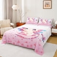 thumbnail image 1 of Manfei Girls Cute Axolotl Bed Sheets 4pcs, Chic Butterfly King Sheets, Girly Pink Sheet Set, Breathable Home Decor, 1 of 6