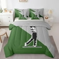 thumbnail image 1 of Manfei Golf Bedding Comforter Set 7-Piece,Sport Theme King Bedding Sets,Boys Ball Game Bed Sheets For Girls Teens,Super Cozy Room Decor Reversible, 1 of 7