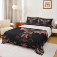 thumbnail image 1 of Manfei Gothic Hippie Bat Bed Sheets, Western Tribal Damask King Sheets, Boho Mandala Flower Sheet Set, Super Cozy Room Decor, 4-Piece, 1 of 7