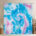 thumbnail image 1 of Manfei Gradient Tie Dye Curtains Pack of 2 (42x84 Each) for Female Men Adults,Watercolor Artwork Curtains Blackout,Abstract Ombre Bedroom Curtains,Ultra Soft Home Decor, 1 of 6