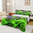 thumbnail image 1 of Manfei Green Car 4-Piece Full Size Sheets,Sport Car Bed Sheets,Extreme Sport Lightweight Sheet Sets,Racing Car Bedroom Decoration, 1 of 7
