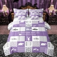 thumbnail image 1 of Manfei Happy Adventure 7-Piece Twin Bedding Sets,Jungle Deer Bear Bedding Comforter Set,Rustic Western Farmhouse Sheet Sets For Boys,Ultra Soft Home Decor Reversible, 1 of 8