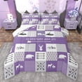 thumbnail image 1 of Manfei Happy Adventure Bedding Comforter Set,Jungle Deer Bear Twin Comforter Sets,Rustic Western Farmhouse Bedding Set For Boys,Ultra Soft Home Decor Reversible,2-Piece, 1 of 8