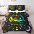 thumbnail image 1 of Manfei Happy Camping Rv 7-Piece Twin Bedding Sets,Boho Sun Moon Bedding Comforter Set,Galaxy Starry Night Sheet Sets For Teens,Ultra Soft Home Decor, 1 of 8
