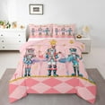 thumbnail image 1 of Manfei Happy New Year Full Size Comforter Sets,Xmas Nutcracker Soldier Bedding Comforter Set,Ballet Girl Bedding Sets For Child,Breathable Home Decor Reversible,3-Piece, 1 of 8