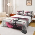 thumbnail image 1 of Manfei Happy Valentine's Day 4pcs Bed Sheets for Female Men,Romantic Couple Lover King Sheets,Love Heart Print Super Cozy Sheet Set,Microfiber Bedroom Decor, 1 of 7