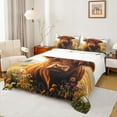 thumbnail image 1 of Manfei Highland Cow Bed Sheets, Farm Animal King Sheets, Rustic Farmhouse Sheet Set, Luxury Bedroom Decor 4pcs, 1 of 7