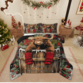 thumbnail image 1 of Manfei Highland Cow Full Size Comforter Sets for Kids, Merry Christmas Bedding Comforter Set, Rustic Farmhouse Reversible Bedding Sets, Luxury Bedroom Decor, 3 Pieces, 1 of 8