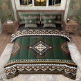 thumbnail image 1 of Manfei Hippie Aztec Bedding Comforter Set 7pcs for Female Men,Bohemian Abstract Geometric Queen Bedding Sets Super Cozy,Exotic Style Queen Sheet Sets,Super Cozy Room Decor,Reversible, 1 of 8