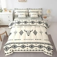 thumbnail image 1 of Feelyou Hippie Aztec Bedding Comforter Set 7pcs, Tribal Aztec Queen Bedding Sets, Vintage Mandala Style Queen Sheet Sets, Super Cozy Bedroom Decoration, 1 of 7