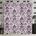thumbnail image 1 of Manfei Hippie Damask Blackout Curtains,Exotic Style Window Curtains Pack of 2 (38x45 Each), 1 of 5