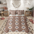 thumbnail image 1 of Manfei Hippie Geometric Aztec Bedding Comforter Set 7pcs, Tribal Western Bohemian Queen Bedding Sets, Mandala Theme Reversible Queen Sheet Sets, Microfiber Bedroom Decor, 1 of 7