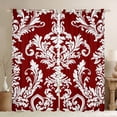 thumbnail image 1 of Manfei Hippie Western Damask Black Out Curtains, Western Mandala Fashion Curtains Pack of 2 (42x63 Each), Red Retro Tribal Theme Bedroom Curtains, Curtains and Drapes Decor, 1 of 6