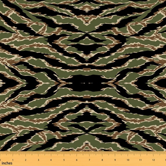Manfei Hunting Fabric by the Yard 10 Yards, Outdoor Home Decor Fabric by the Yard