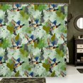 thumbnail image 1 of Manfei Hunting Themed Duck Shower Curtain 72Wx72L,Rustic Mallard Bathroom Curtain, 1 of 5