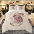 thumbnail image 1 of Manfei Japanese Cat Bedding Comforter Set,Cute Kitten Twin Comforter Sets,Boho bohemian Exotic Style Bedding Set For Adults,Luxury Bedroom Decor Reversible,2-Piece, 1 of 8