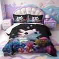 thumbnail image 1 of Manfei Kawaii Axolotl Pattern Twin Quilt Set,3D Print Salamander Twin Coverlet Set,2-Piece,1 Bedspread and 1 Pillowcase, 1 of 7
