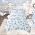 thumbnail image 1 of Manfei Kawaii Cartoon Bow-tie Full Size Comforter Sets, Rustic Farmhouse Rose Bedding Comforter Set, Cute Princess Style Reversible Bedding Sets, Super Cozy Room Decor, 3 Pieces, 1 of 8